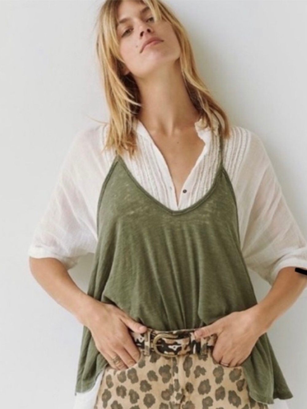 Free People We The Free Sandy Tank EUC S (fits most)